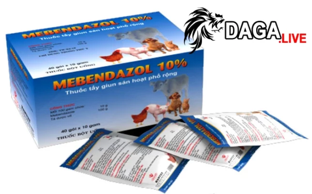 Thuốc trị bệnh giun kim cho gà