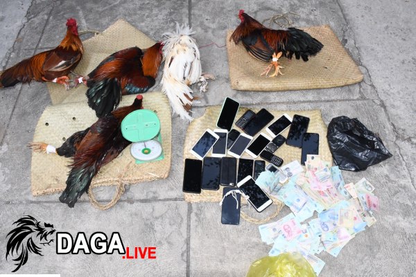 Tang chứng bắt giữ các đối tượng tổ chức cờ bạc