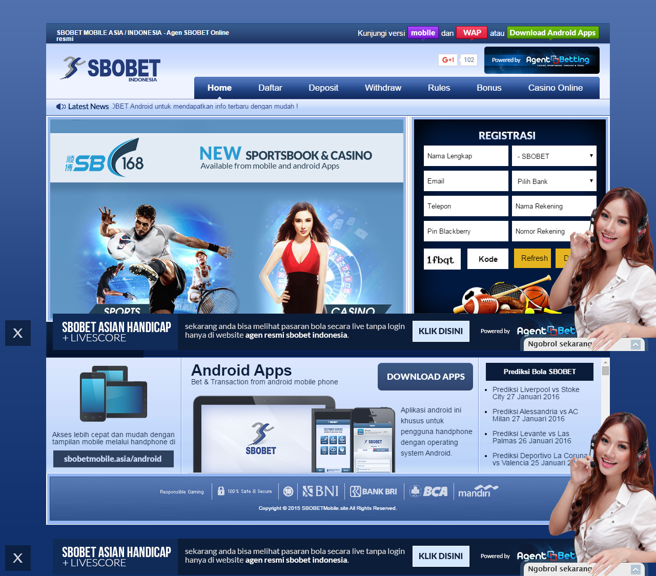 Sbobet trên điện thoại mang đến trải nghiệm tốt hơn