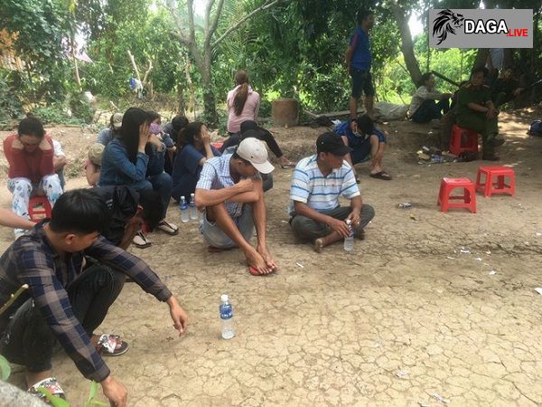 triệt phá tụ điểm đá gà tại Cái Bè