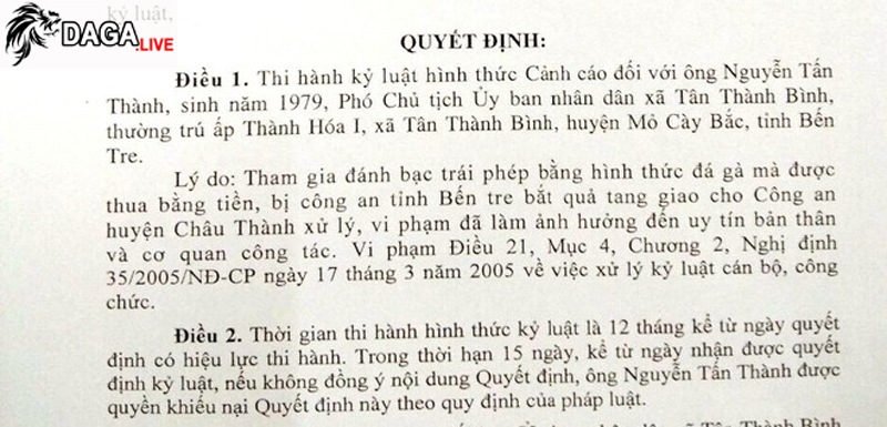 đá gà ăn tiền